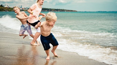 Greek children at the beach: A survival guide